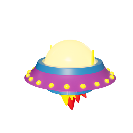 Ufo Sticker  3D Sticker