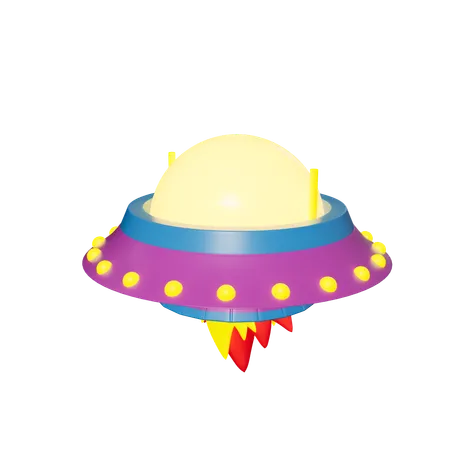 Ufo Sticker  3D Sticker