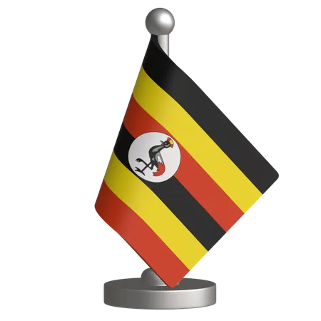 Uganda  3D Icon