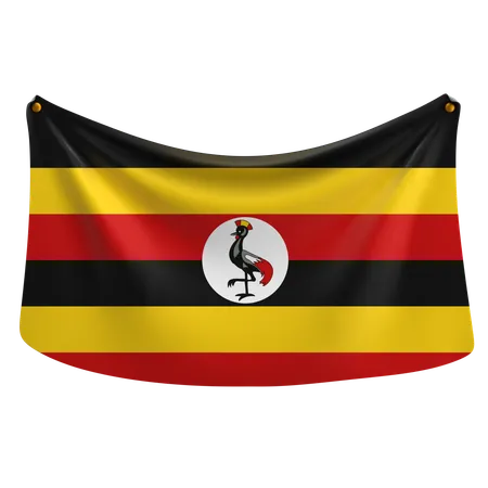 Uganda  3D Icon