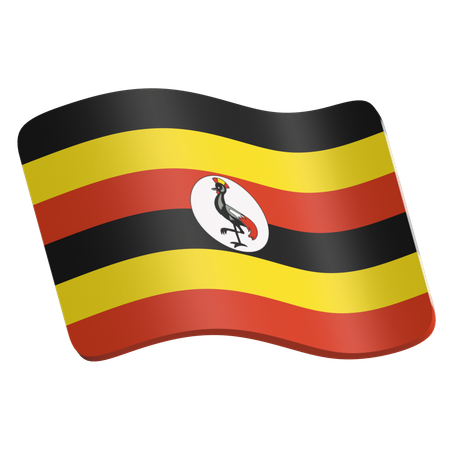 Uganda  3D Icon