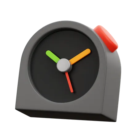 Uhr  3D Icon