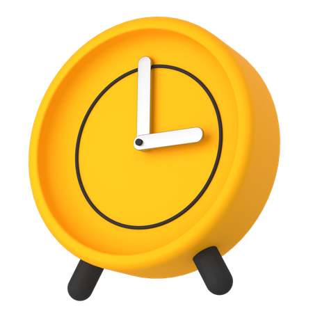 Uhr  3D Icon