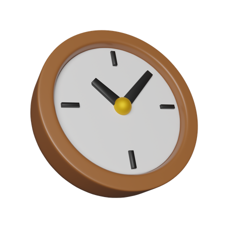 Uhr  3D Icon