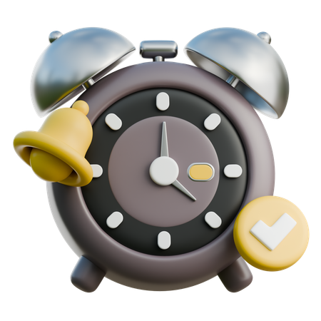 Uhr  3D Icon