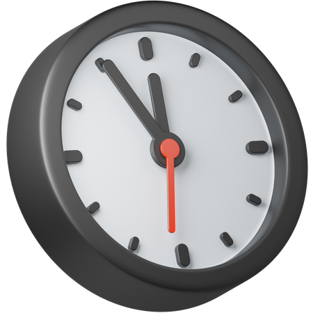 Uhr  3D Icon