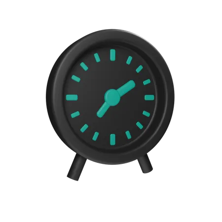 Uhr  3D Icon