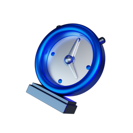 Uhr  3D Icon