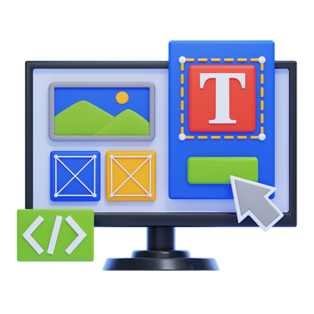 Ui  3D Icon