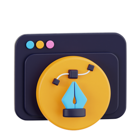 Ui Design Tool  3D Icon