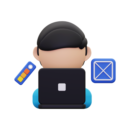 Ui Designer  3D Icon