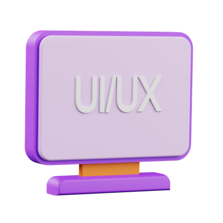 UI UX  3D Icon