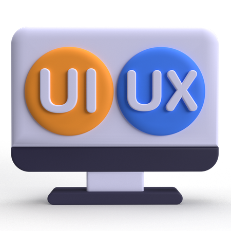 Ui Ux  3D Icon