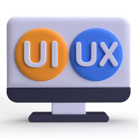 Ui Ux  3D Icon