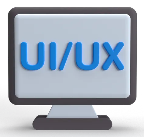 Ui UX  3D Icon