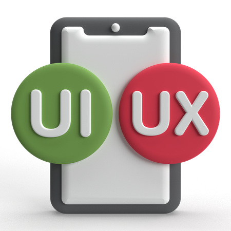 UI UX  3D Icon