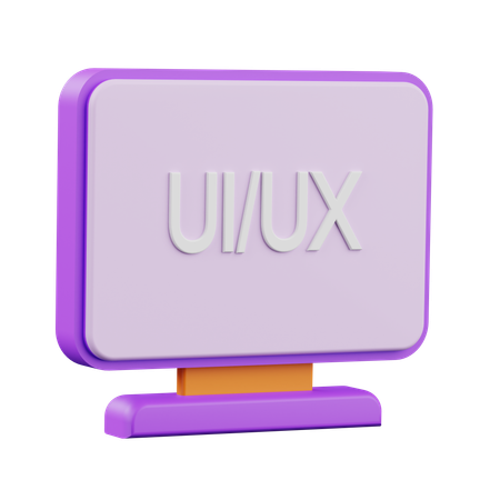 UI UX  3D Icon