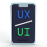 ui ux 3d logos