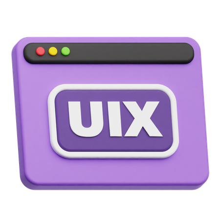 Uix Website  3D Icon