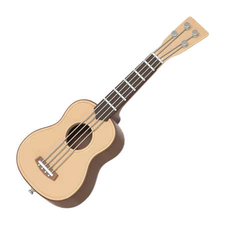 Ukelele  3D Icon