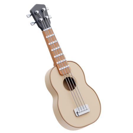 Ukelele  3D Icon