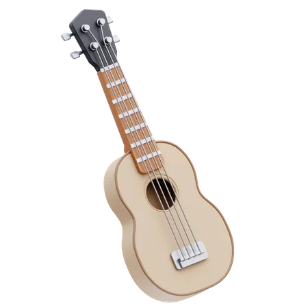 Ukelele  3D Icon