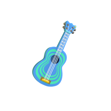 Ukelele  3D Icon