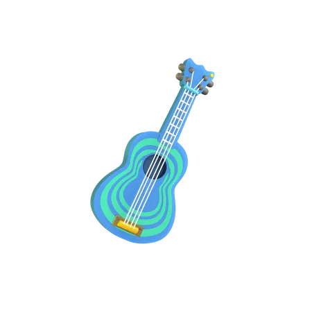 Ukelele  3D Icon