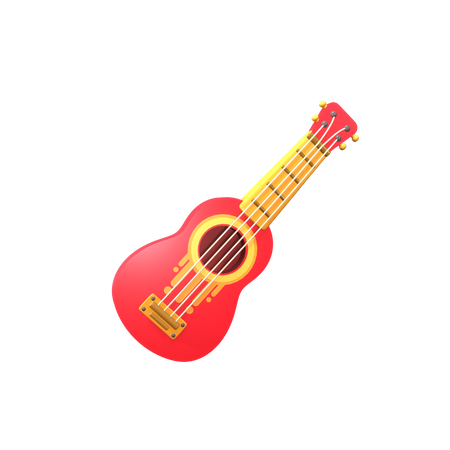 Ukelele  3D Icon