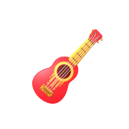 Ukelele  3D Icon