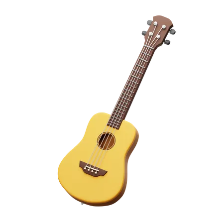 Ukelele  3D Icon