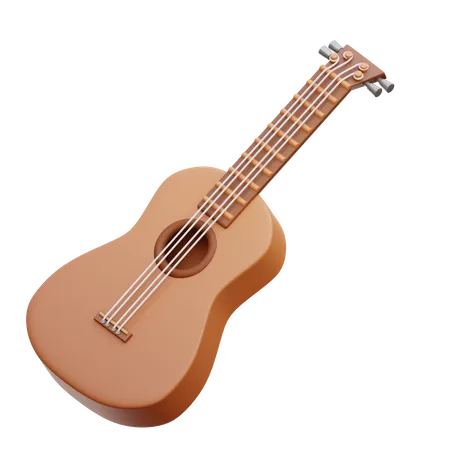 Ukelele  3D Icon