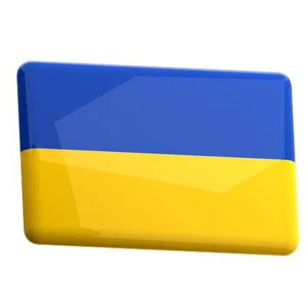 Ukraine  3D Icon