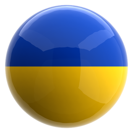 Ukraine  3D Icon