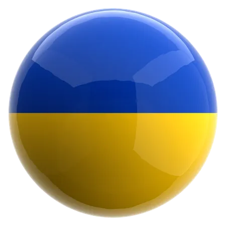 Ukraine  3D Icon