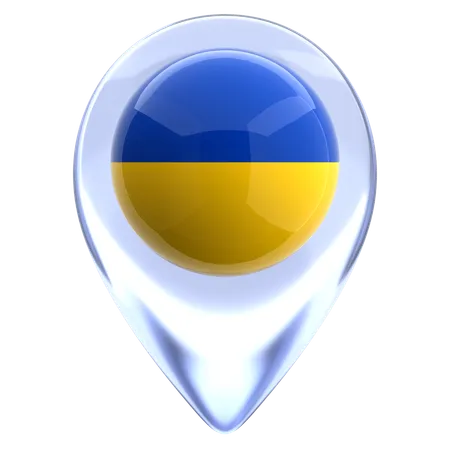 ウクライナ  3D Icon