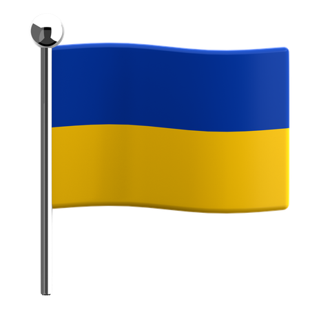 Ukraine  3D Icon