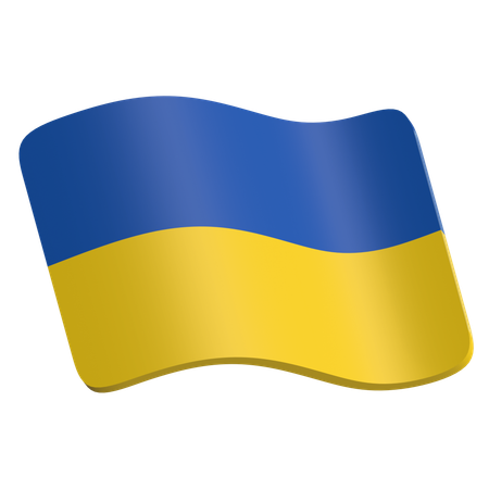 Ukraine  3D Icon