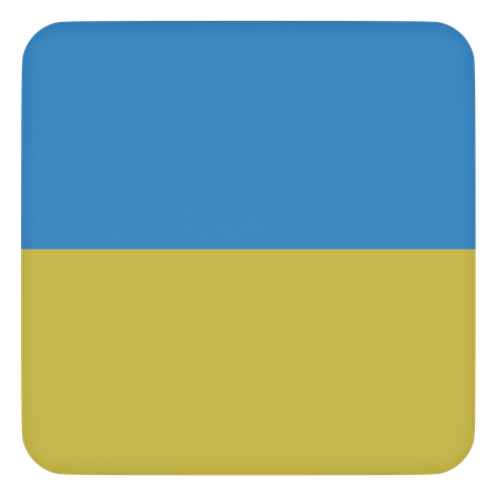 Ukraine  3D Icon