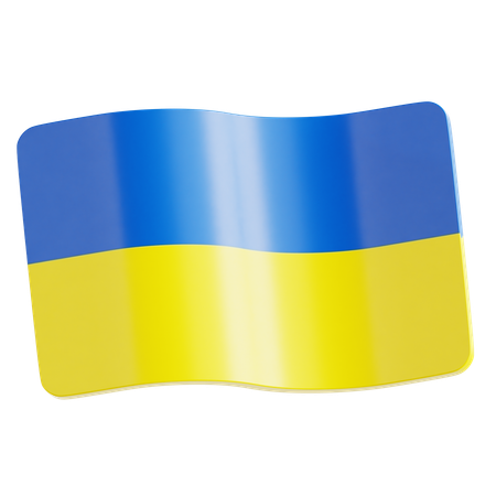 Ukraine  3D Icon