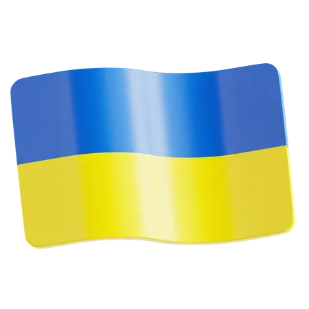 Ukraine  3D Icon