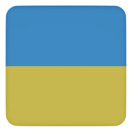 Ukraine  3D Icon