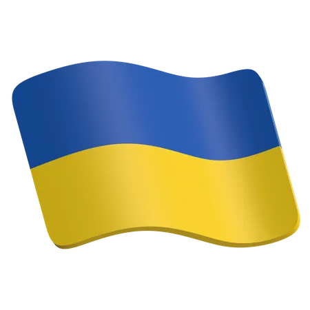 Ukraine  3D Icon