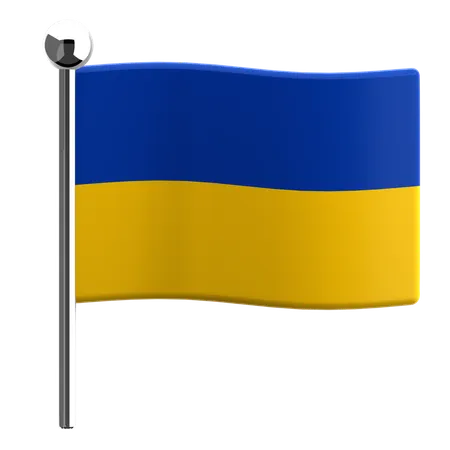 Ukraine  3D Icon