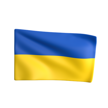 Ukraine  3D Icon