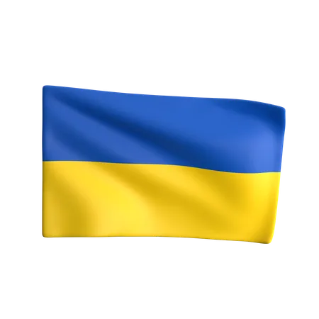 Ukraine  3D Icon