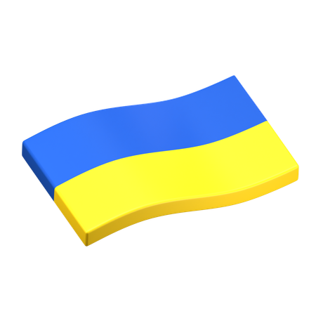 Ukraine  3D Icon