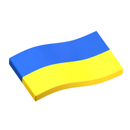 Ukraine  3D Icon