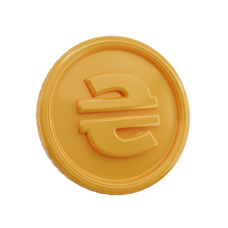 Ukraine Currency  3D Icon