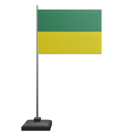 Ukraine Flag  3D Icon